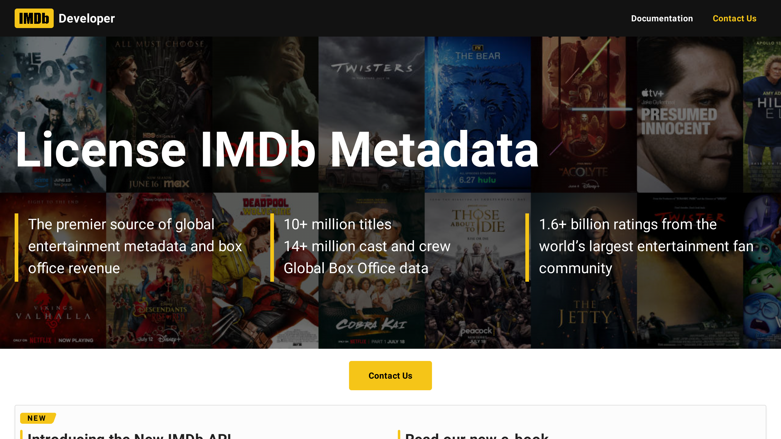 IMDb's website screenshot