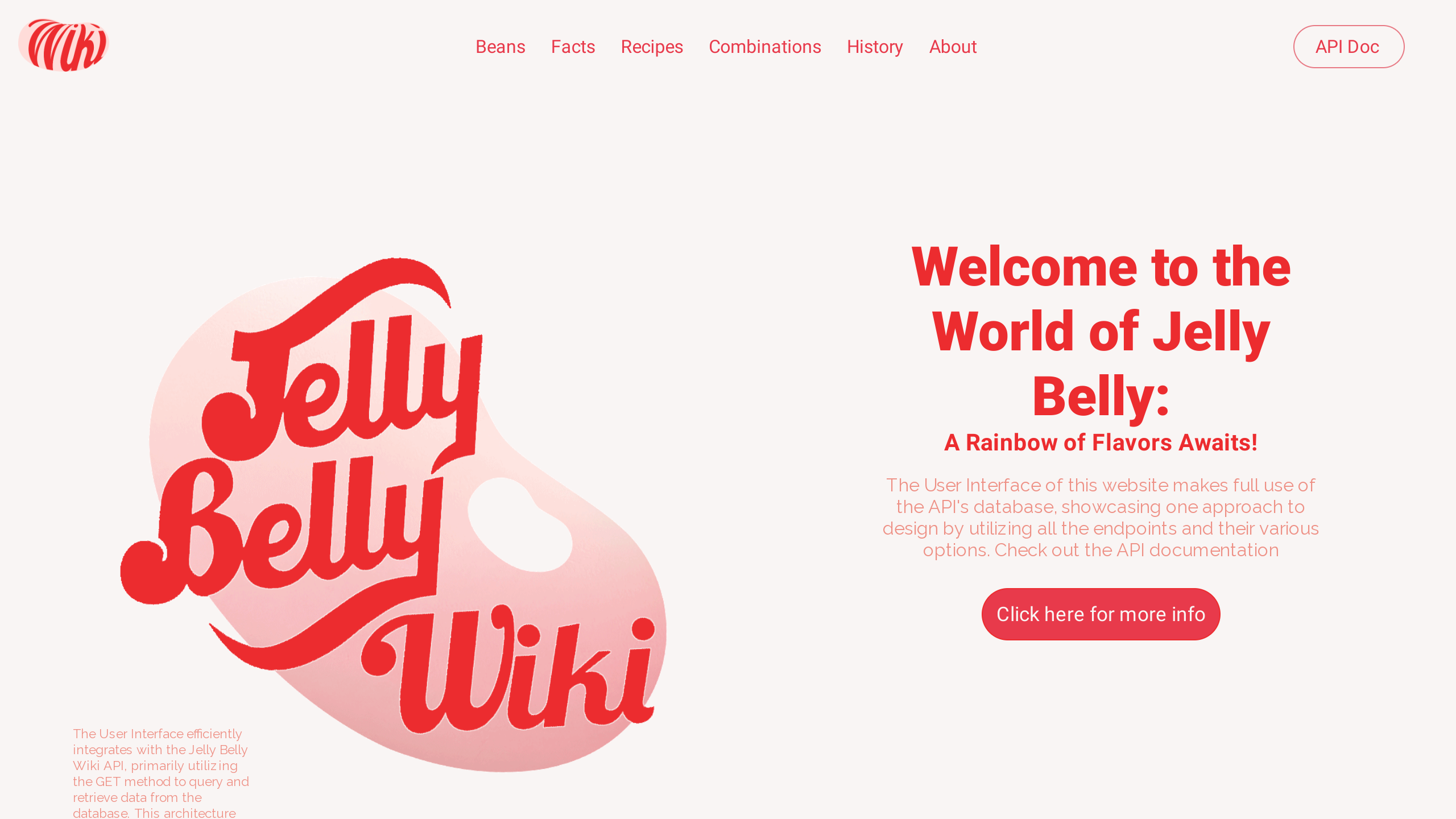 Jelly Belly Wiki's website screenshot