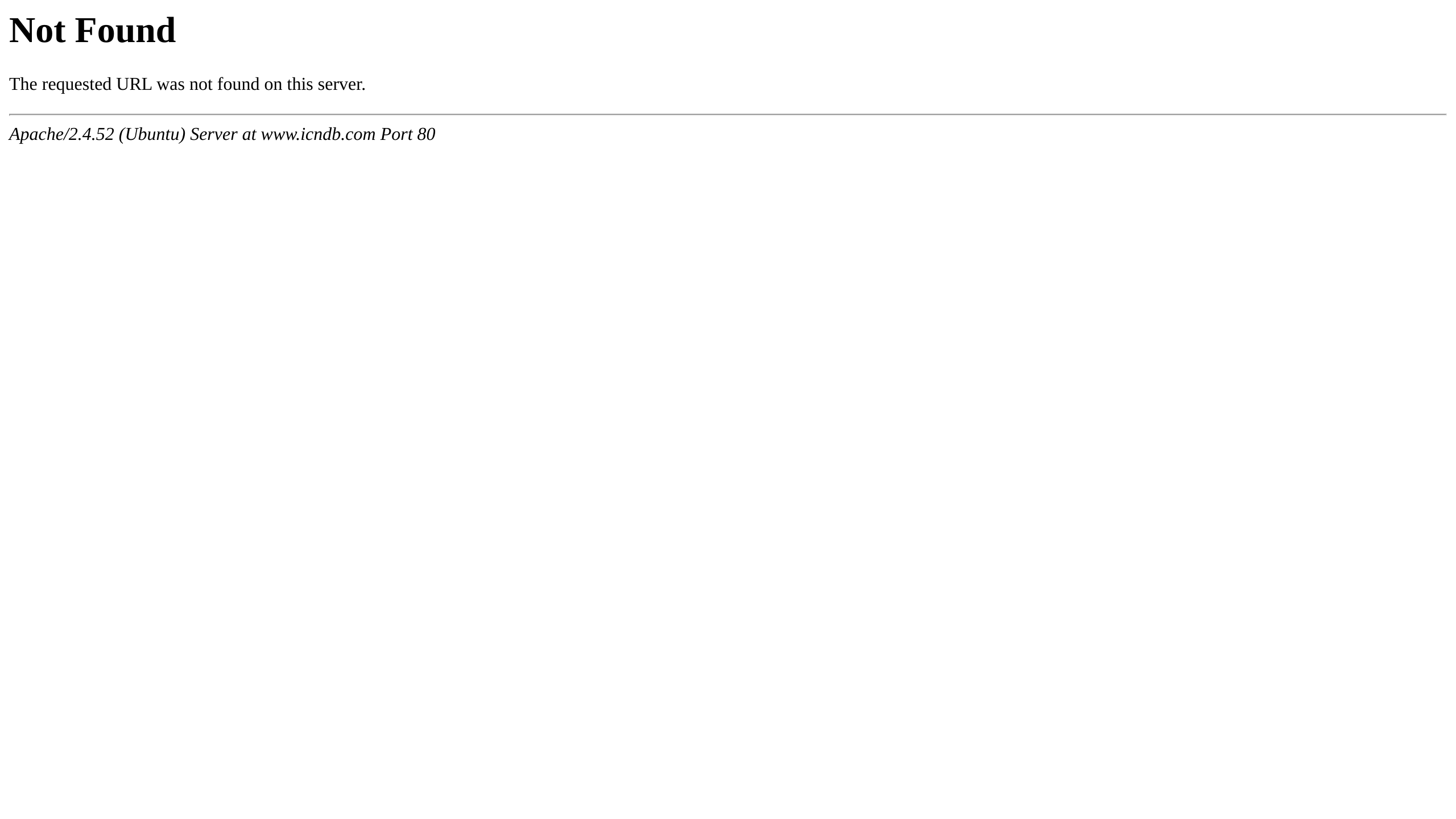 Chuck Norris Database's website screenshot