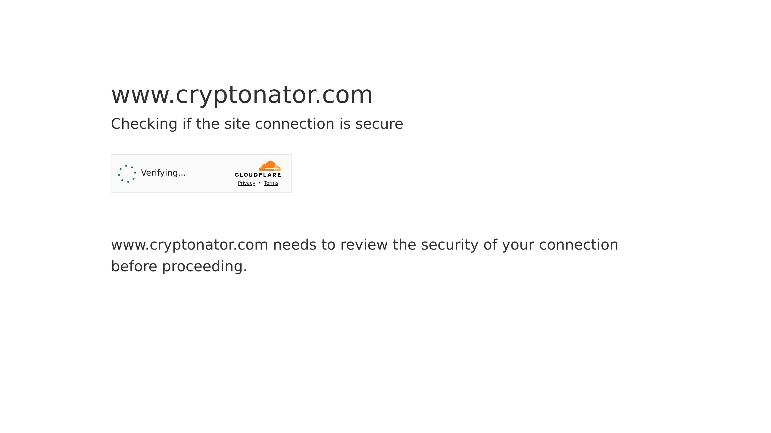 Cryptonator's website screenshot