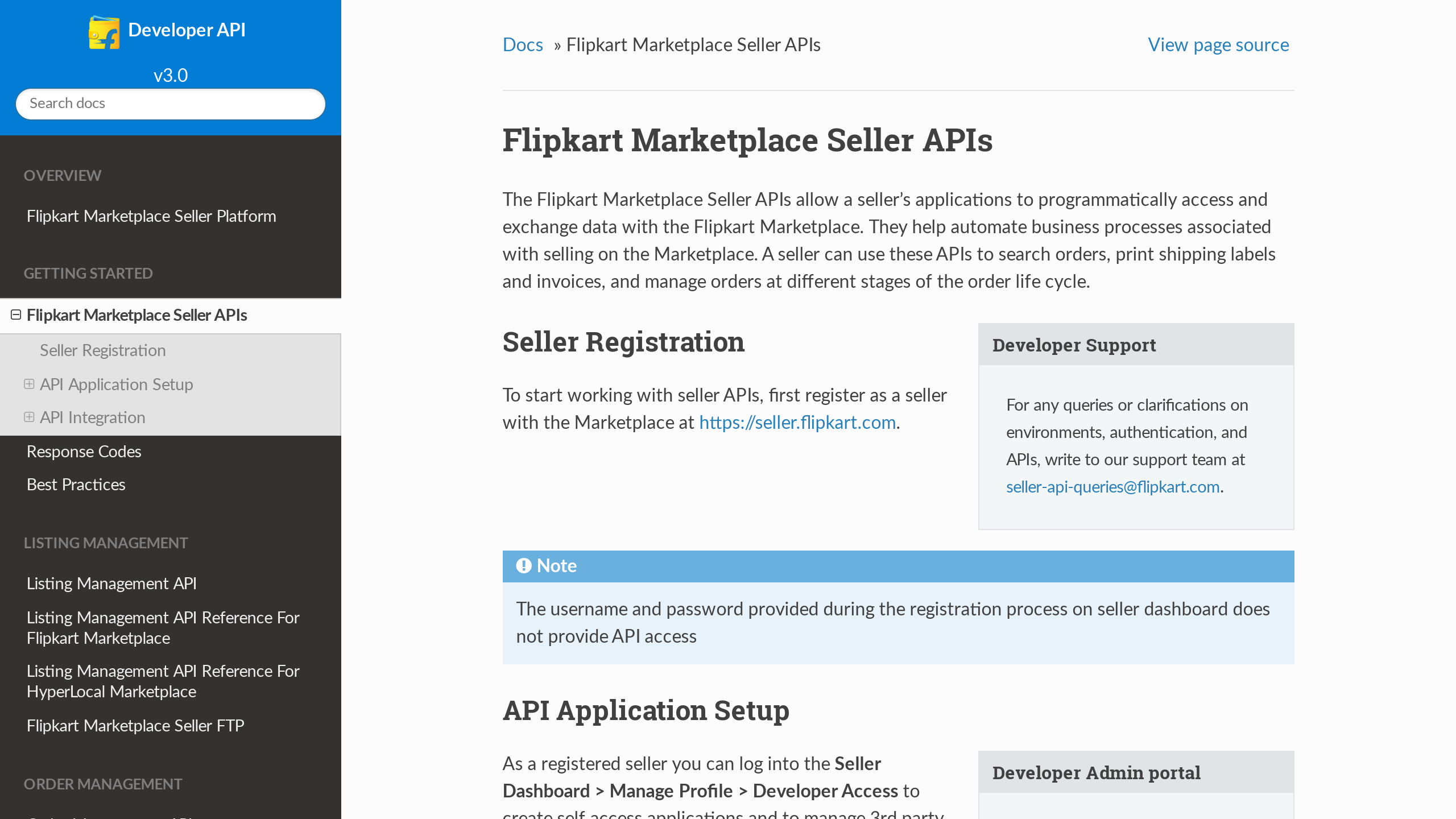 Flipkart Marketplace's website screenshot