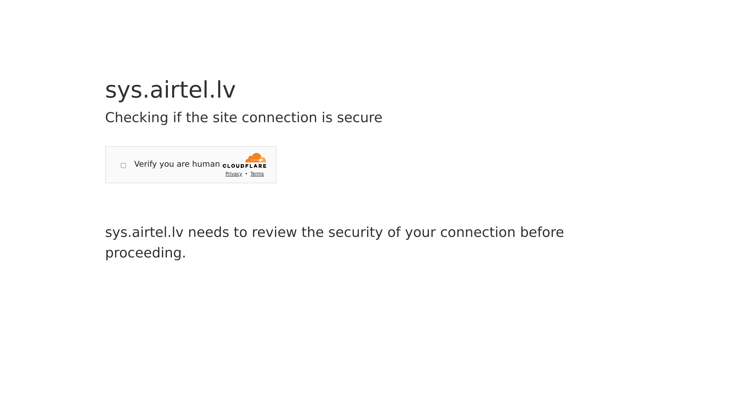 Airtel IP's website screenshot
