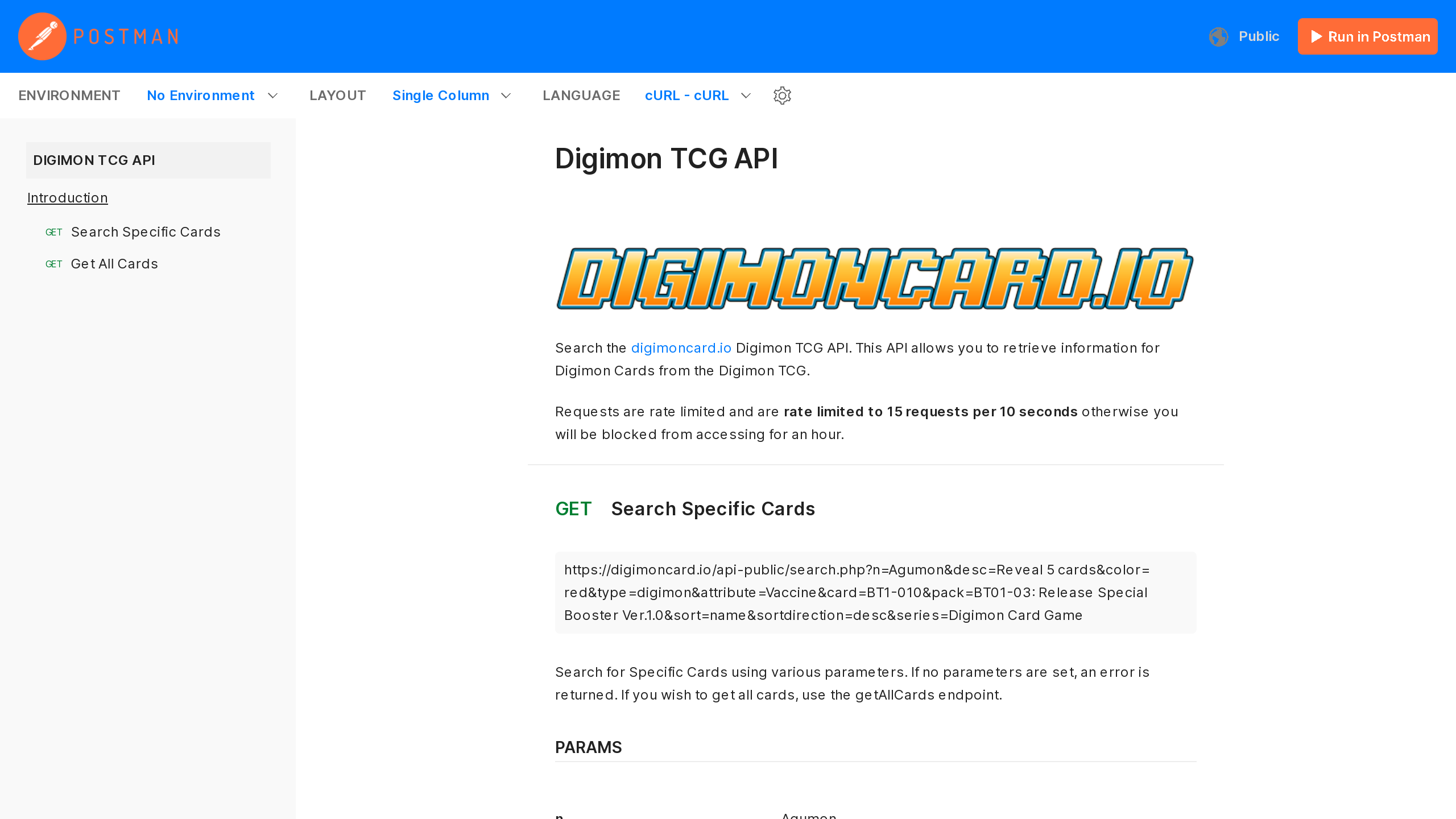 Digimon TCG's website screenshot