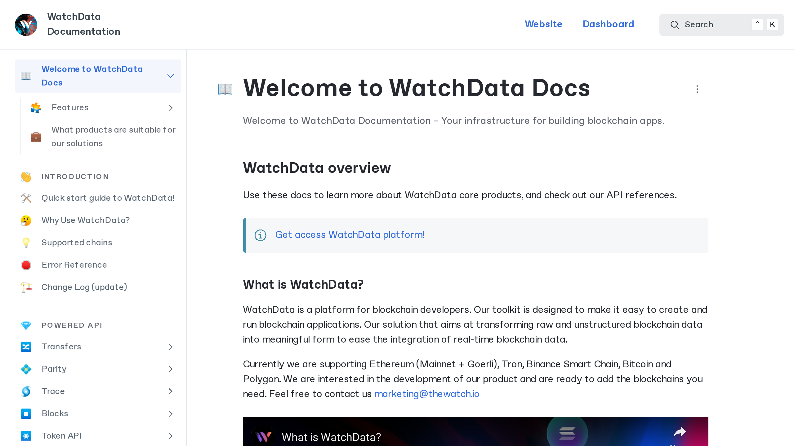 Watchdata's website screenshot