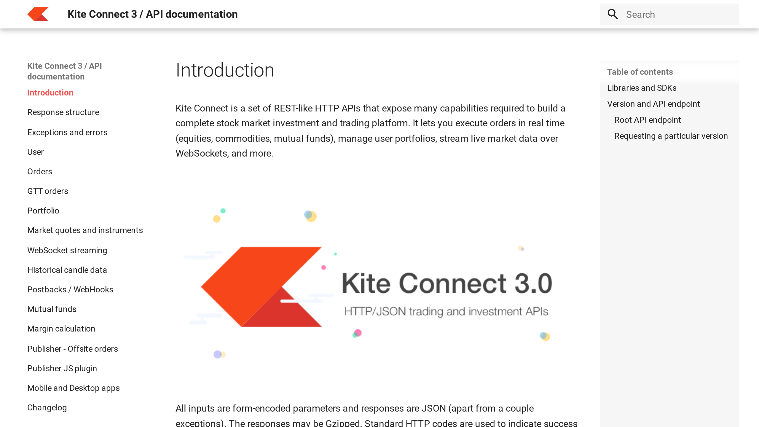 Kite Connect's website screenshot