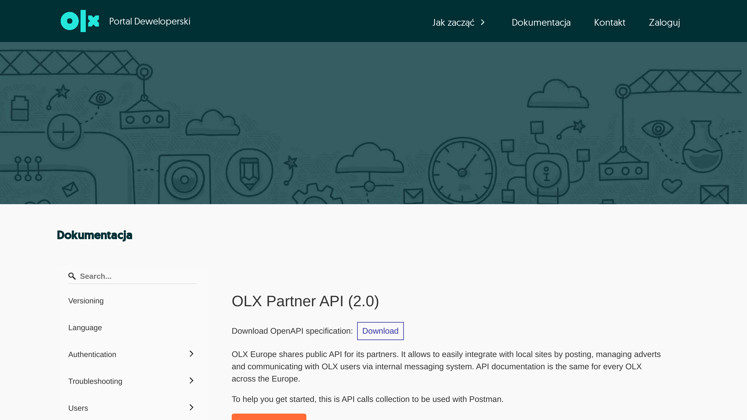 OLX Poland's website screenshot